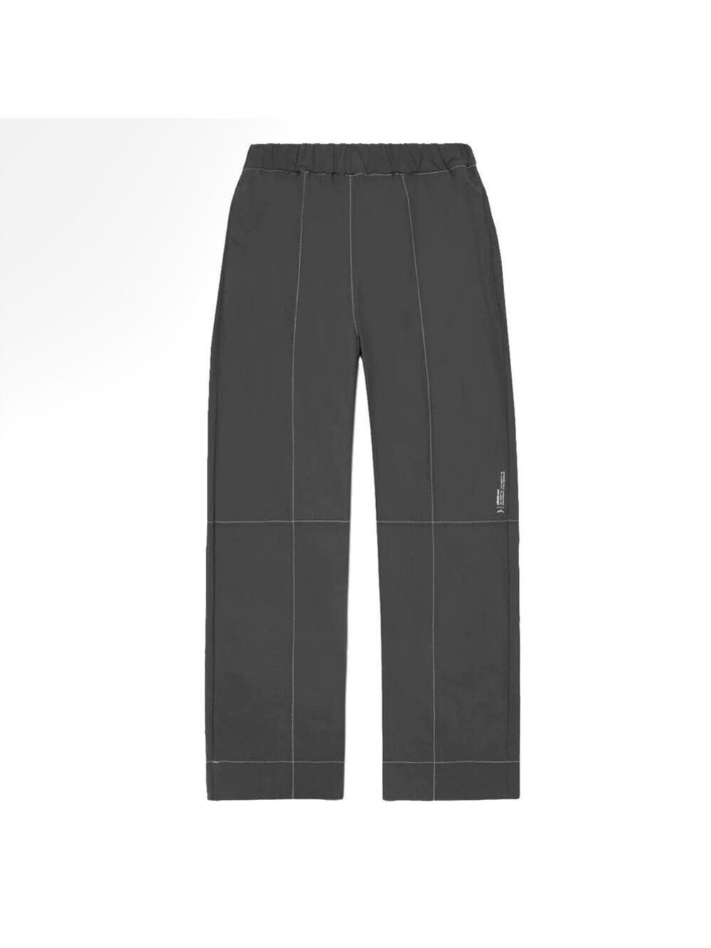 NEW - Afield out Tapered, Crinkled, Stitch Nylon, Canvas Gray Trousers Pants - Picture 2 of 16